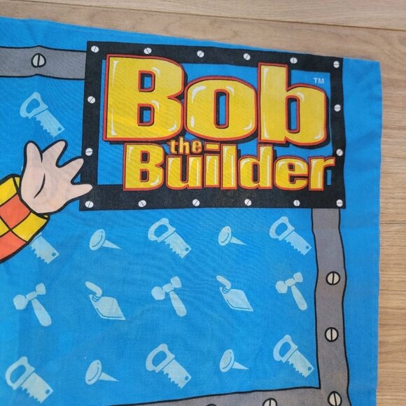 Vintage 2001 Double Sided Bob the Builder Pillow Case Standard Size Dan River - Picture 3 of 5